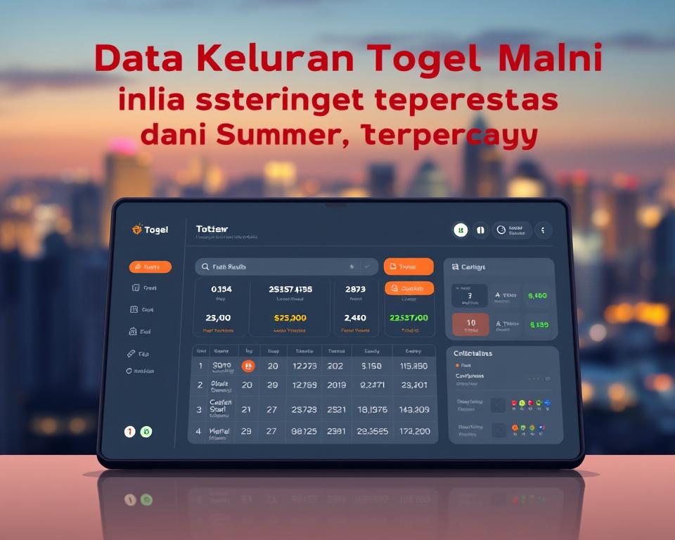 Data Keluaran Togel Malam Ini dari Sumber Terpercaya